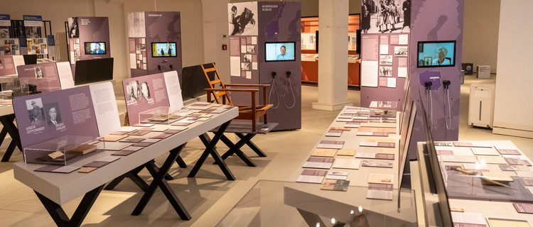 Blick in AUsstellung